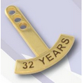 Stock Curved Year Tabs - 40 Years